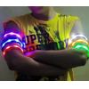 （全台瘋）LED三段式手臂帶 夜跑LED警示燈 露營野營反光LED燈 閃爍燈 騎腳踏車LED燈